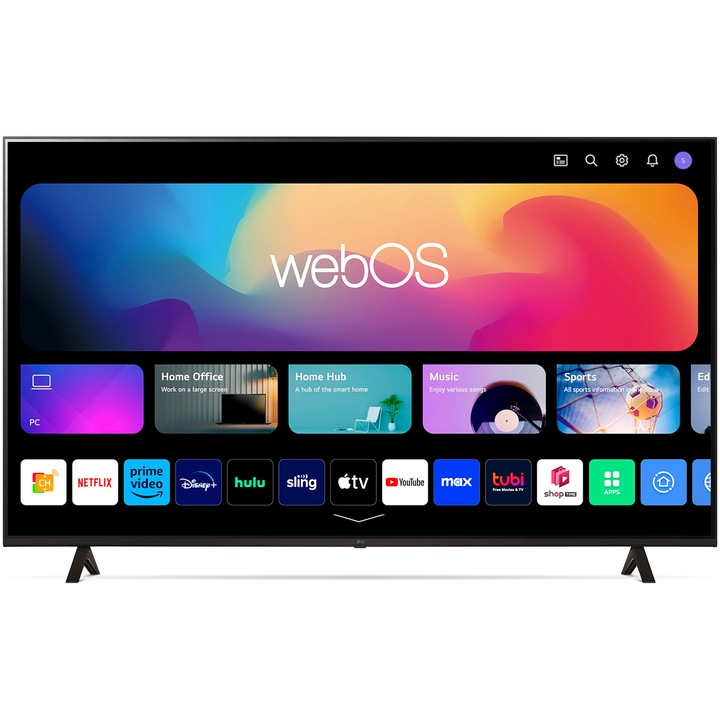 LG LED 65UR76003LL (2023-as modell) Televízió, 65" (164 cm), Smart, 4K Ultra HD, F energiaosztály