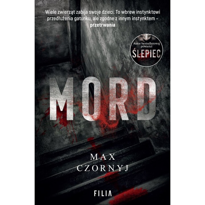 Трилър книга "Mord Wyd Kieszonkowe" Max Czornyj, Filia, 340 страници