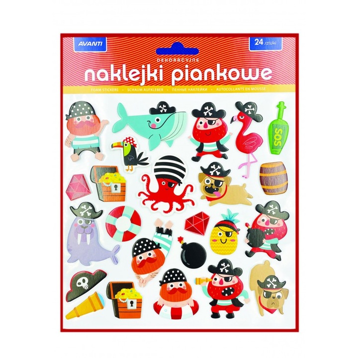 Set Stickere decorative, Avanti, Multicolor