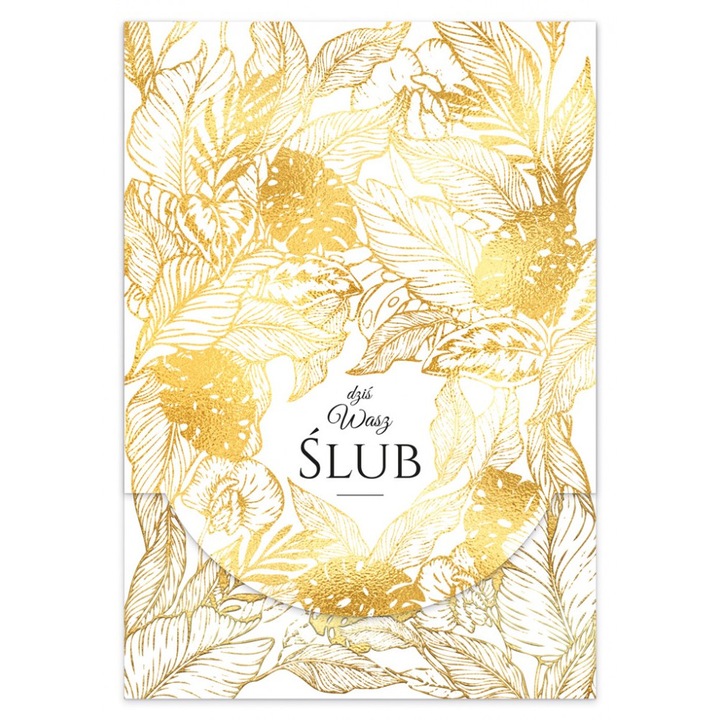 Felicitare, Henry, B6, Auriu