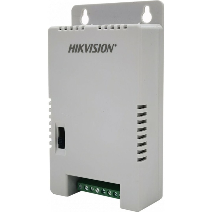 Sursa alimentare CCTV, Hikvision, Metal, 4 iesiri, Alb