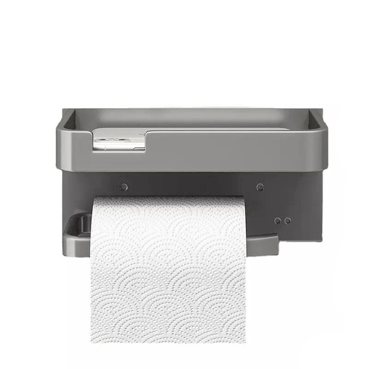 Поставка за тоалетна хартия Aquaware, С място за смартфон или аксесоари