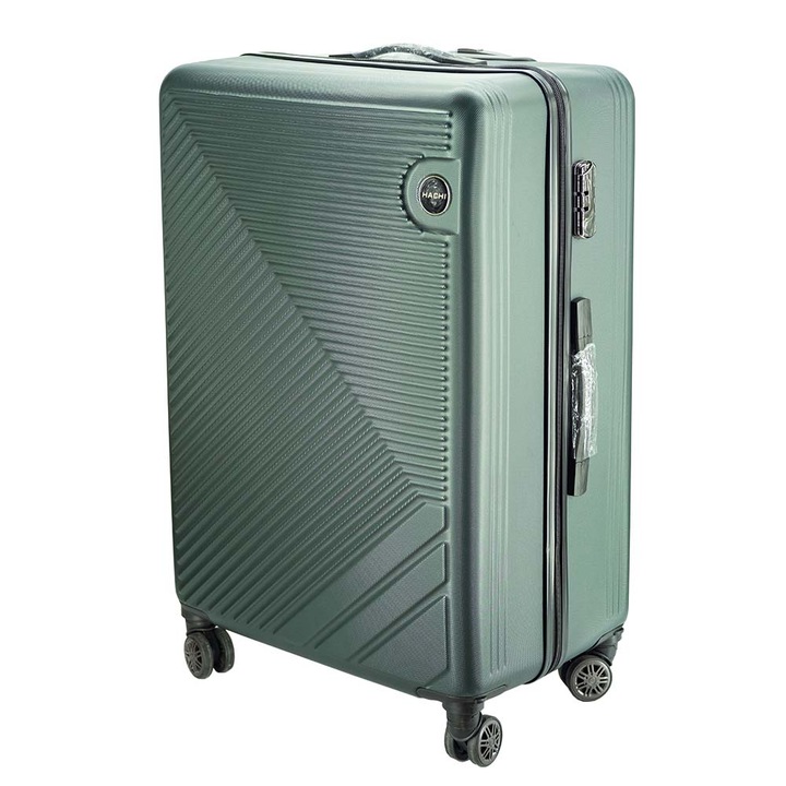 Dollcini, Световен куфар за пътуване 24", 65x 28 x 40 см, (357910-223B), зелен