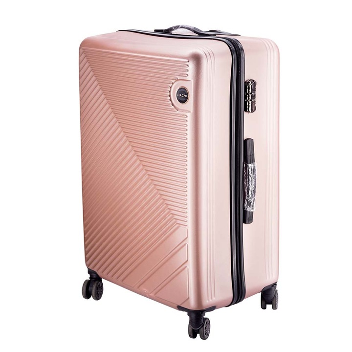 Dollcini, Световен куфар за пътуване 28", 75x 33 x 48 см, (357910-225A), розово злато