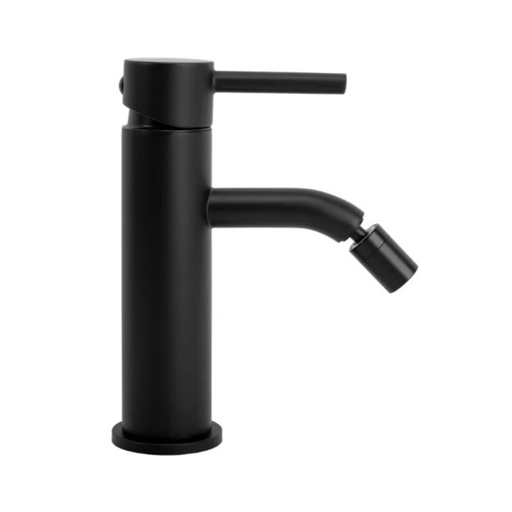 Смесител за биде, Rea, Дълъг, Черен мат, Бронз, Височина 170 мм, Обсег на действие 90 мм, Керамичен патрон, 3/8 инча връзка