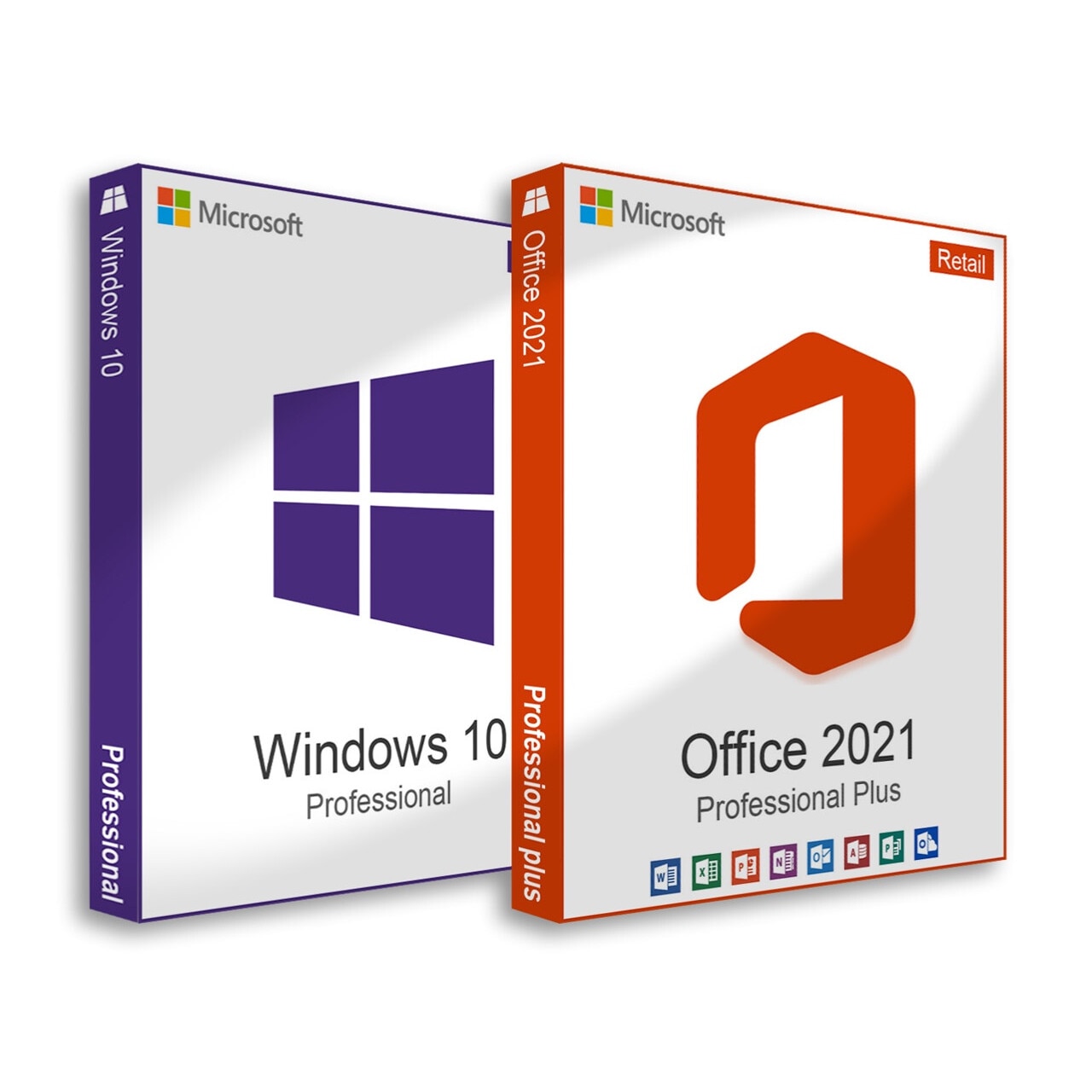 Pachet licenta Microsoft® Windows 10 Pro + Microsoft® Office 2021