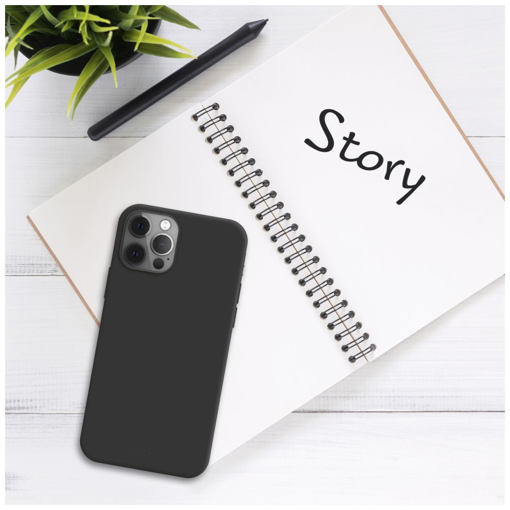 Husa telefon FIXED pentru Apple iPhone Air, neagra, 293919