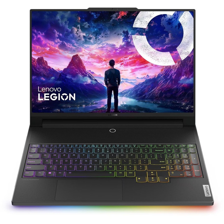 Лаптоп Lenovo Legion 9 16IRX9 с Intel Core i9-14900HX (1.6/5.8GHz, 36M), 64 GB, 2 TB M.2 NVMe SSD, NVIDIA RTX 4090 16GB GDDR6 DLSS 3, Windows 11 Home, Черен