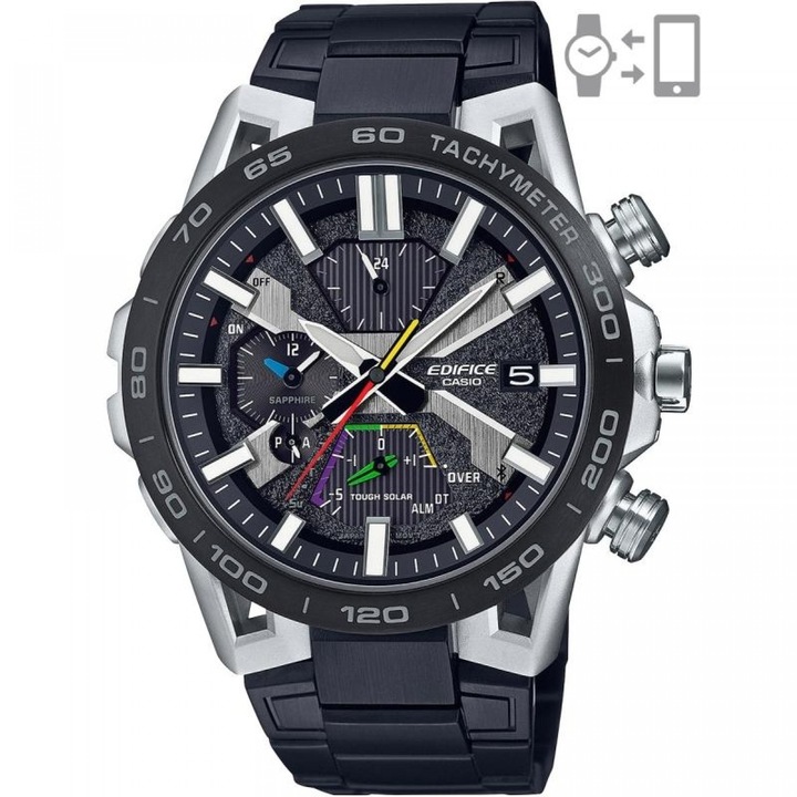 Мъжки часовник Casio Edifice, Bluetooth Smartphone Link, EQB-2000DC-1AER