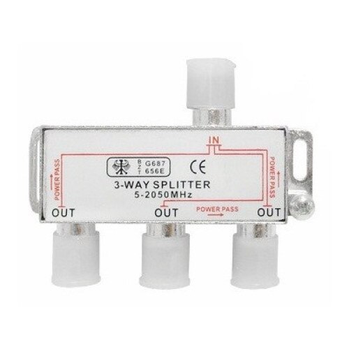 Splitter TV 3 CAI 5-2050MHZ - eMAG.ro