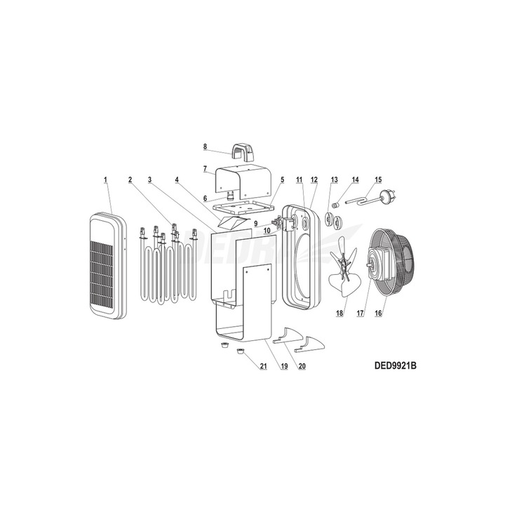 Motor pentru morisca 521 Dedra