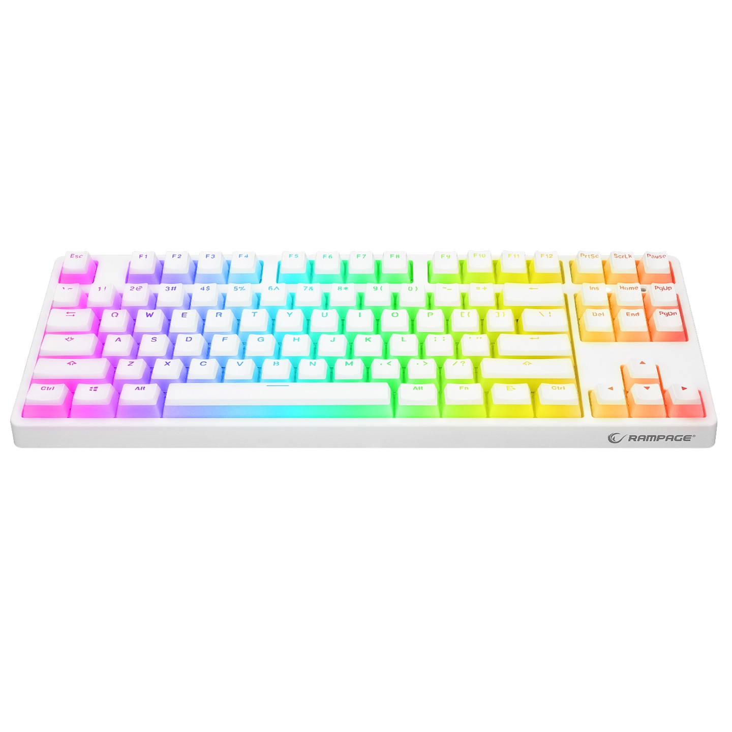 Tastatura Mecanica de Gaming Rampage KB-R136 GHOST, Pudding