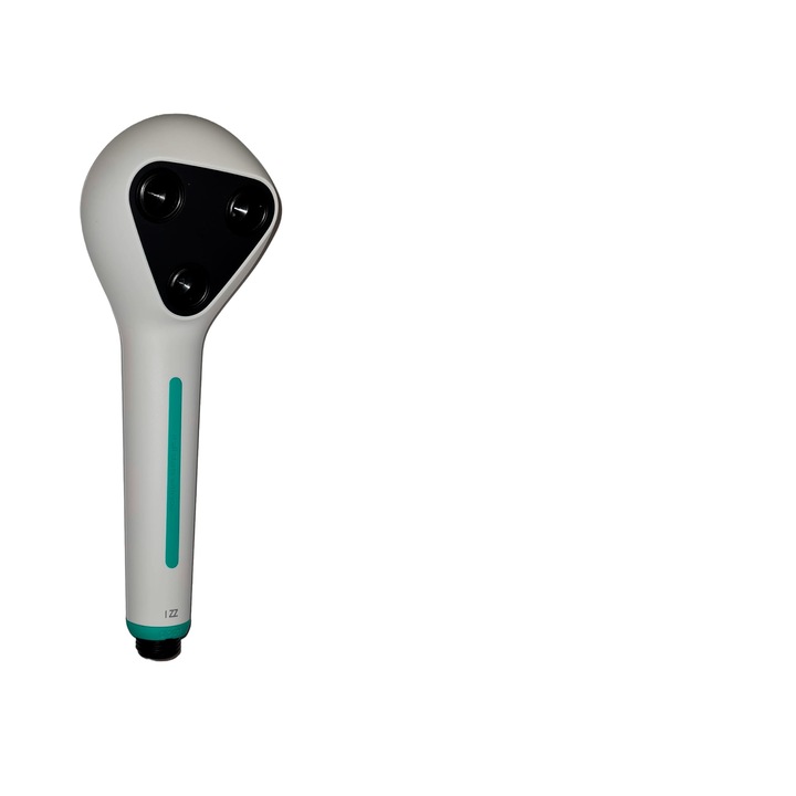 Para de dus GS3, economii de pana la 65% apa si energie, 4.5 l/min, Alb