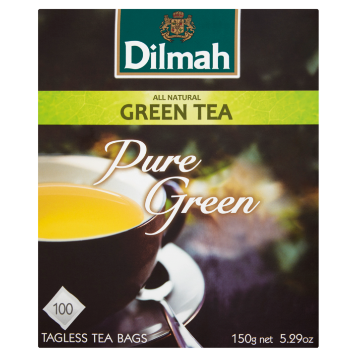 Tiszta zöld tea, Dilmah 150 g, 100 tasak