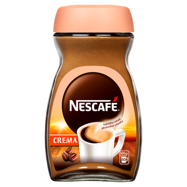 Instant kávé, Nescafe, Tejszín, 100 g