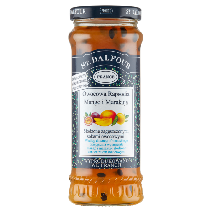 Marmelada cu fructe, St. Dalfour, Mango si fructul pasiunii, 284 G