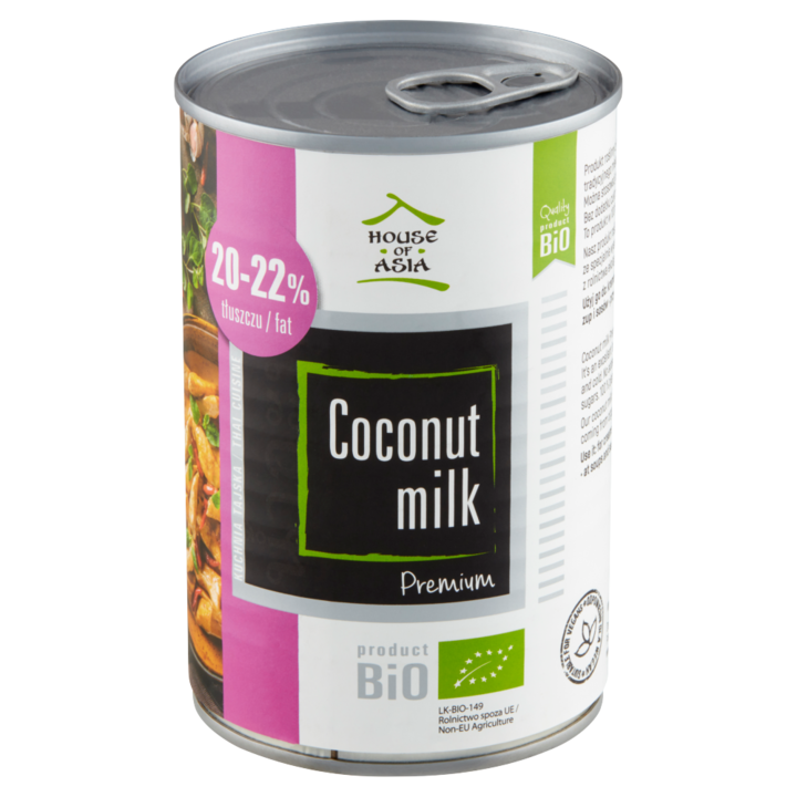 Lapte de cocos 20-22%, House of Asia, 400 ml