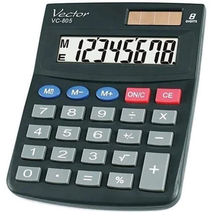 Calculator de birou, Vector, Negru