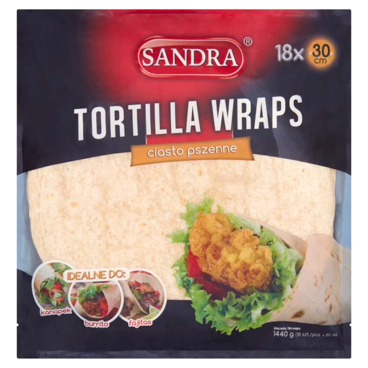 Búzatortilla, Sandra, 1,4 kg