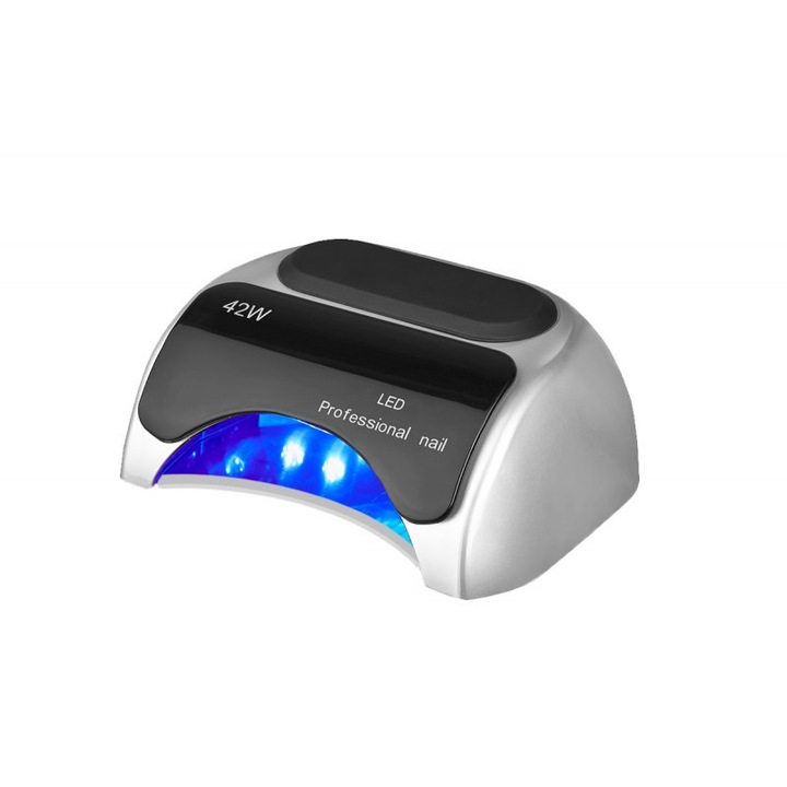 Lampa Led UV -Unghii, profesionala, Moonbasa, 48w, Gri