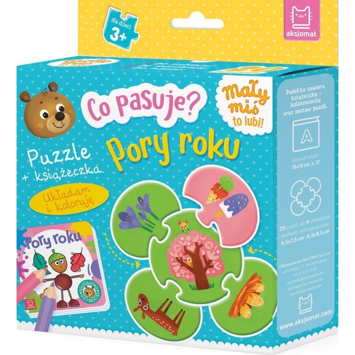 Puzzle pentru copii, Aksjomat, 3 ani+