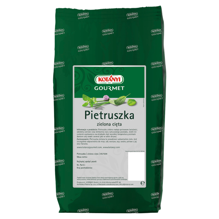 Patrunjel verde taiat, Kotanyi Gourmet, 200 g