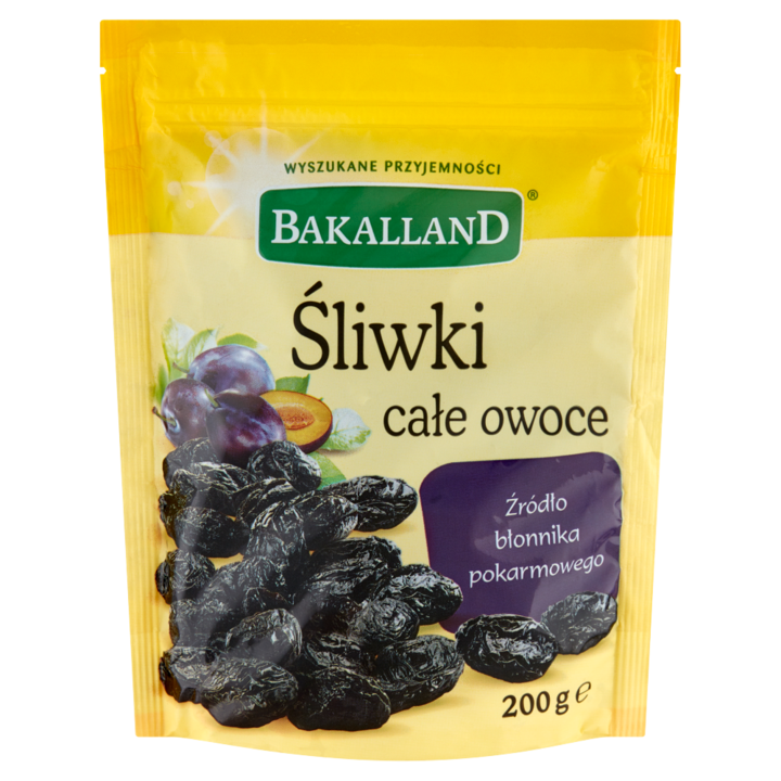 Prune intregi, Bakalland, 200 g