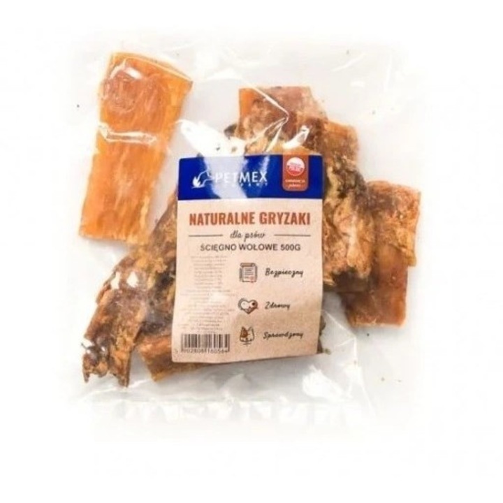 Batoane pentru caini Petmex Beef Tendon 500G