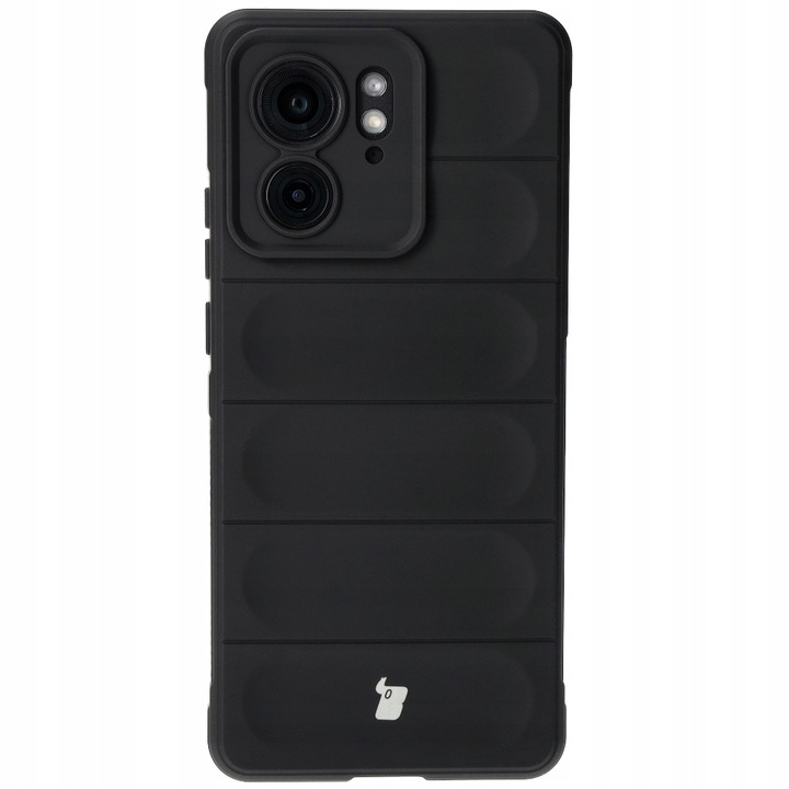 Husa telefon, Bizon, Compatibil cu Motorola Edge 40, TPU, Negru