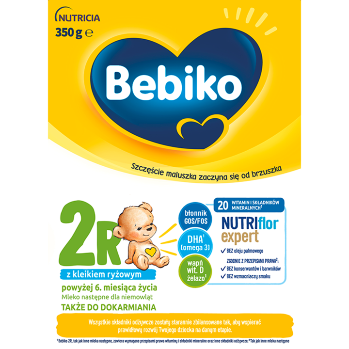 Lapte praf bebelusi Bebiko, 2R, 350 g