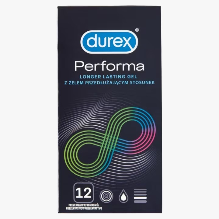Óvszerkészlet Performa, Durex, 12 db