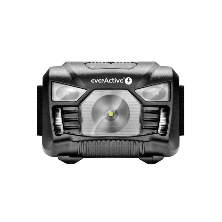 Фенерче с LED, EverActive, пластмаса, 3 W, IPX4, 160lm, черно