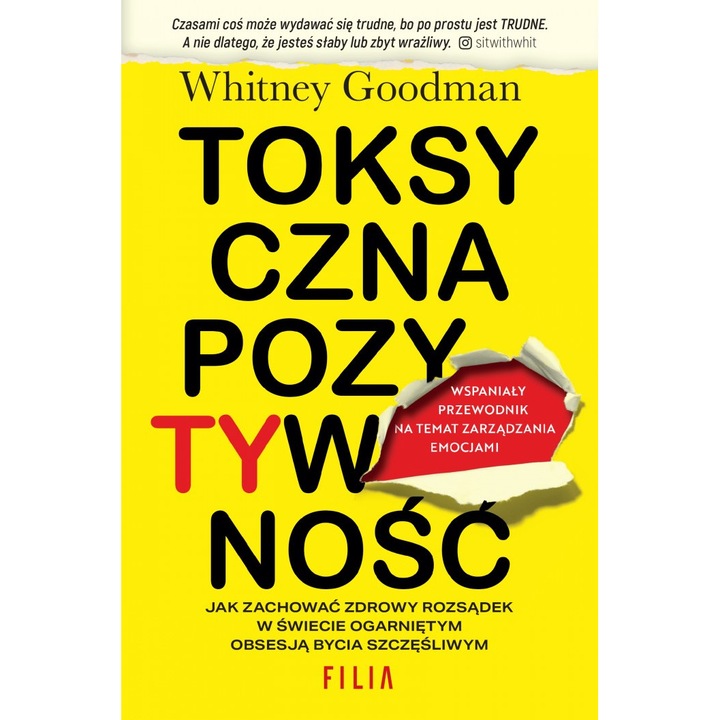 Toksyczna pozytywność - Whitney Goodman
