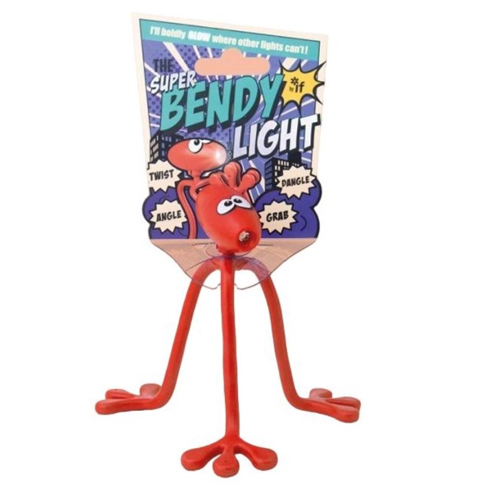 Lampa pentru citit, IF, Plastic, Rosu