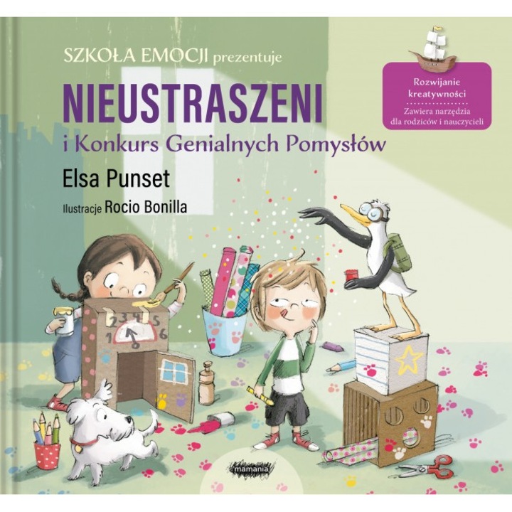 Carte, Mamania, Nieustraszeni i Konkurs Genialnych Pomysłów. Szkoła emocji