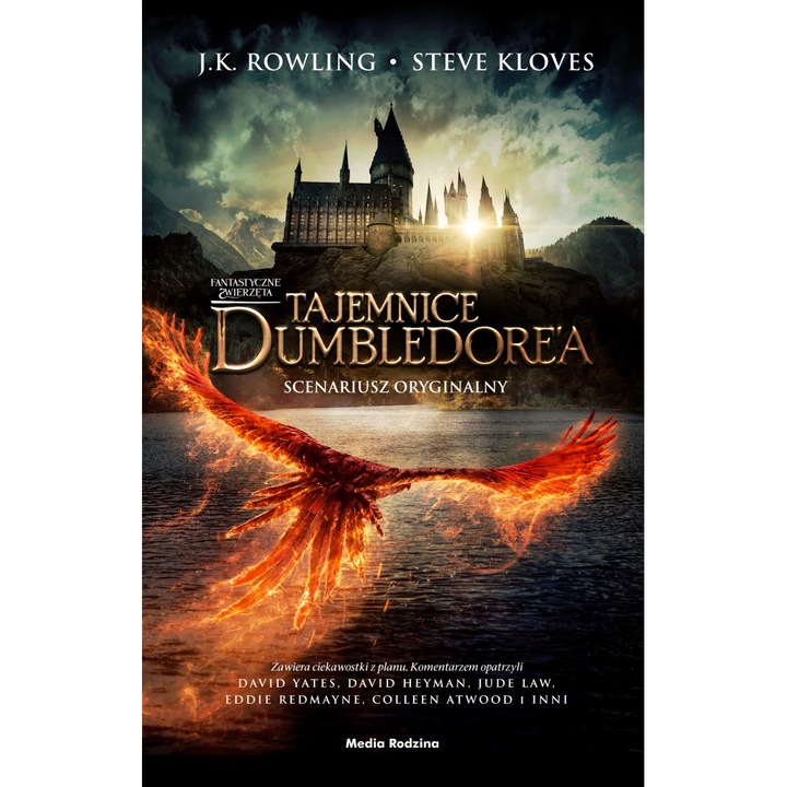 Fantastyczne zwierzęta. Tajemnice Dumbledore’a. Scenariusz oryginalny, Media Rodzina, 2022