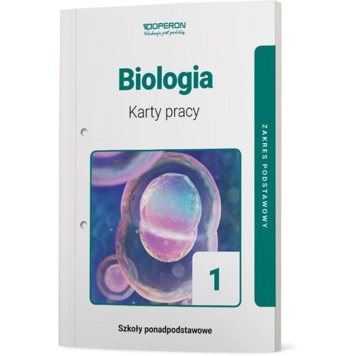 Biologia 1. Karty pracy. Zakres podstawowy. Szkoły ponadpodstawowe