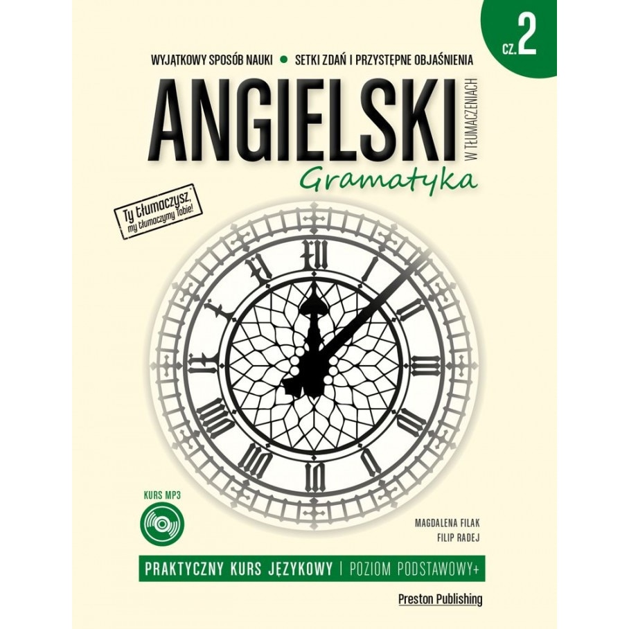 Angielski w tłumaczeniach gramatyka 2 + CD wyd. 3, Magdalena Filak