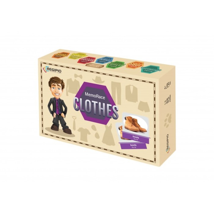 Игра на паметта, REGIPIO, Geme MemoRace, 1-3 играчи, +5 години