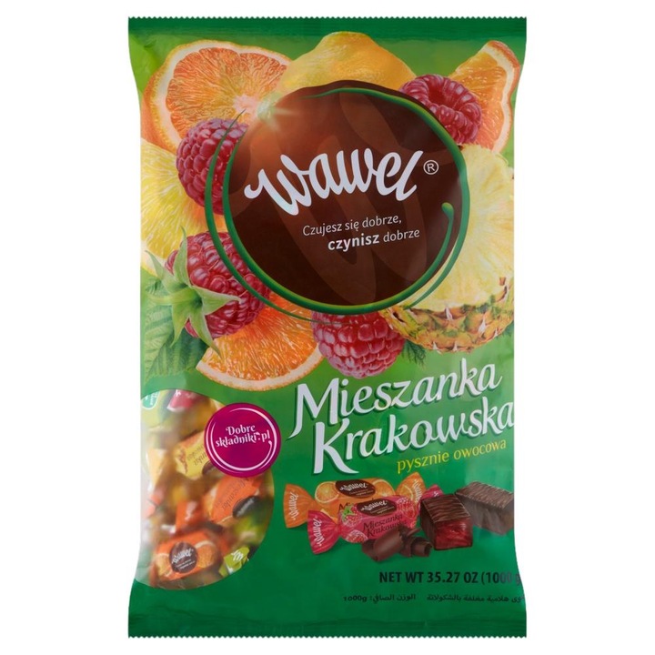 Jeleuri, Wawel, Aroma fructe, 1000 g