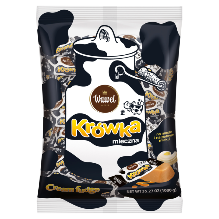 Млечен бонбон Wawel, Krowka Mleczna, 1000гр