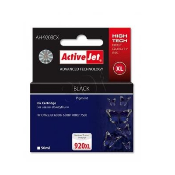 Черна касета с мастило ActiveJet (HP 920XL CD975AE) (360909)