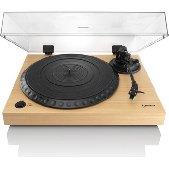 Pick-Up Lenco L-91, Stereo preamplificator integrat, USB, Doza Premium Audio Tehnica, Culoare Wood Pick-Up Lenco L-91, Stereo preamplificator integrat, USB, Doza Premium Audio Tehnica, Culoare Wood