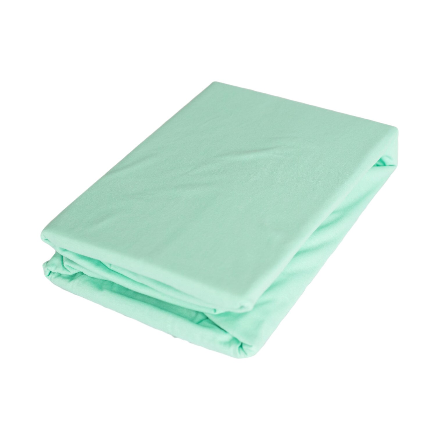 Cearceaf de pat Jersey cu elastic 120x200 cm, Verde
