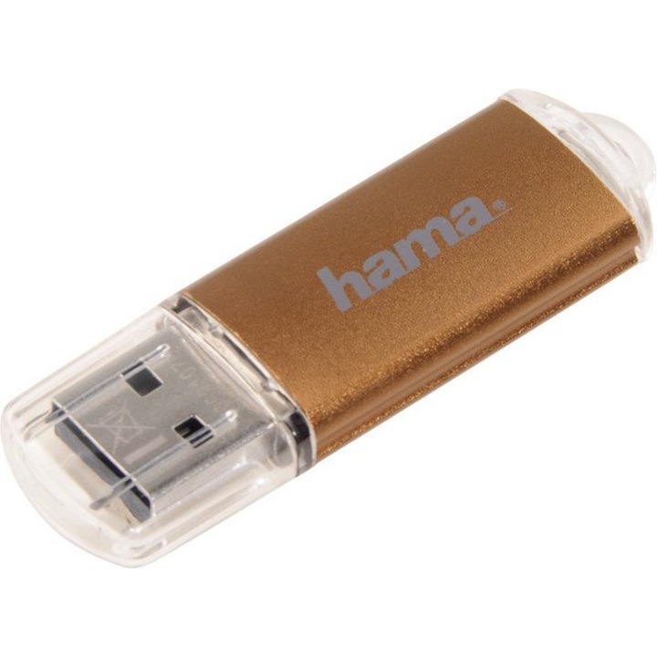 Memorie USB Hama Laeta, 16GB, USB 3.0, Maro