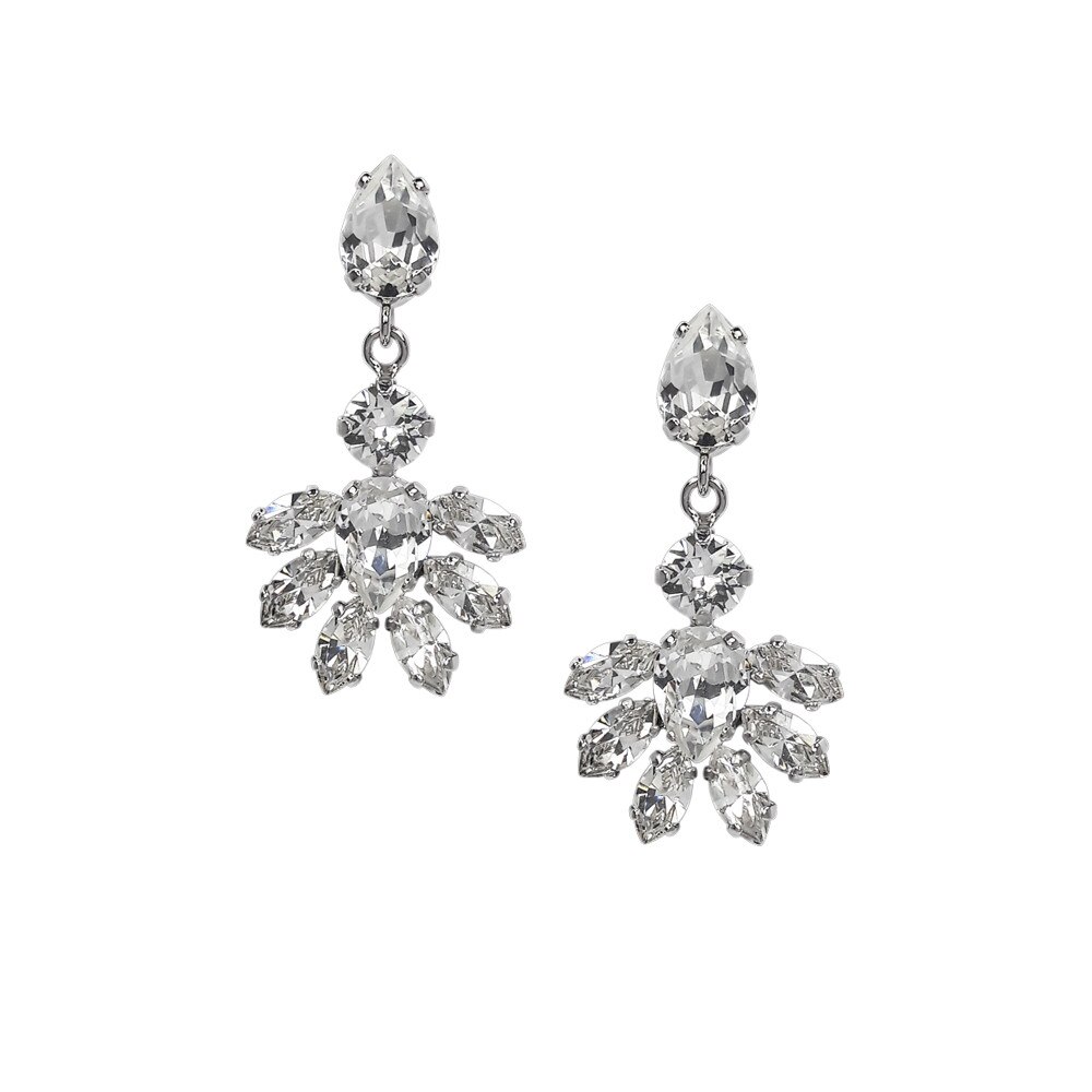 Cercei Abby cu cristale Swarovski