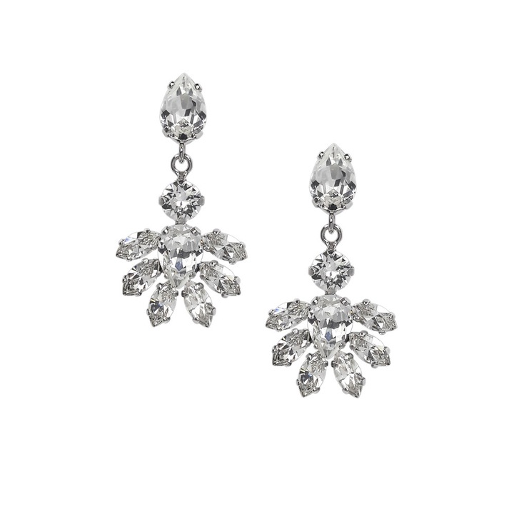 Cercei Abby cu cristale Swarovski
