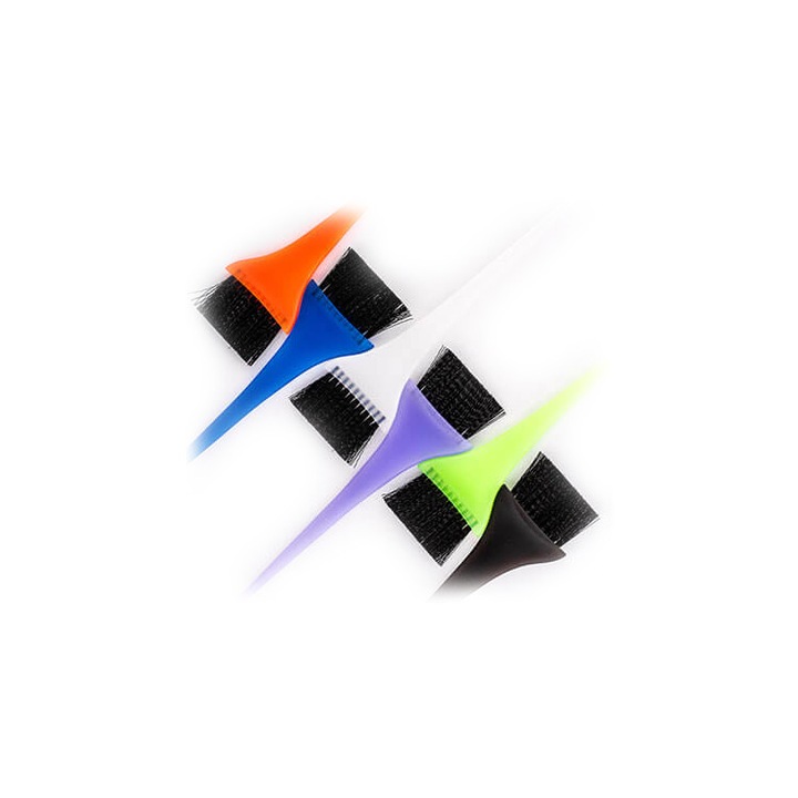 Четка за боядисване на коса със зелен косъм на вълни