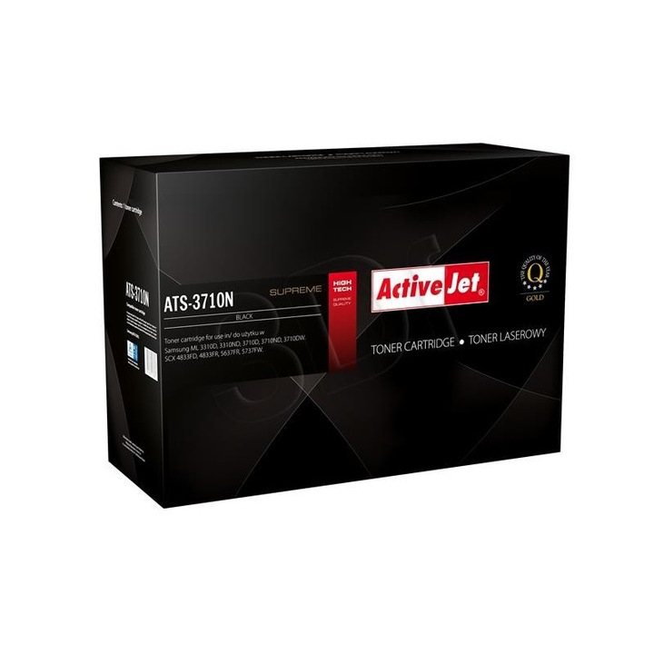 Тонер за принтер, Activejet, ATS-3710N, За Samsung MLT-D205L, 5000 стр., черен