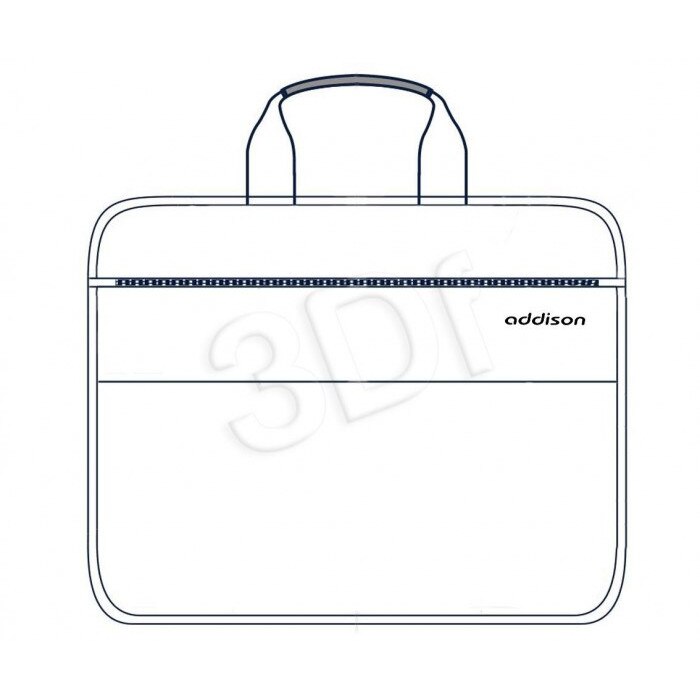 Geanta pentru laptop, Addison,14,1 inchi, Gri